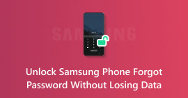 Desbloquear telefone Samsung esqueceu a senha sem perder dados