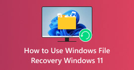 Use o Windows File Recovery Windows
