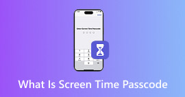O que é a senha do Screen Time?