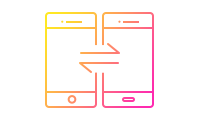Sincronize arquivos ao alternar entre iPhone e telefone Android