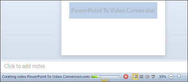 Salvar arquivo do PowerPoint como vídeo