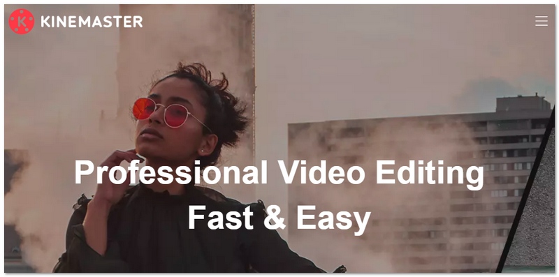 Aplicativo de edição de vídeo Kinemaster