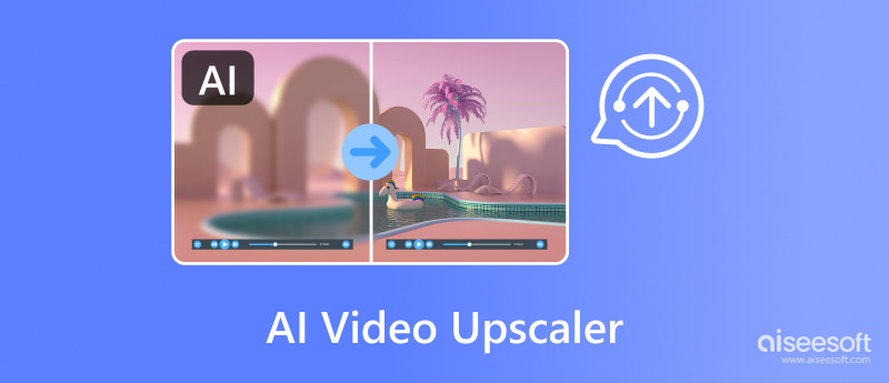Upscaler de vídeo com IA