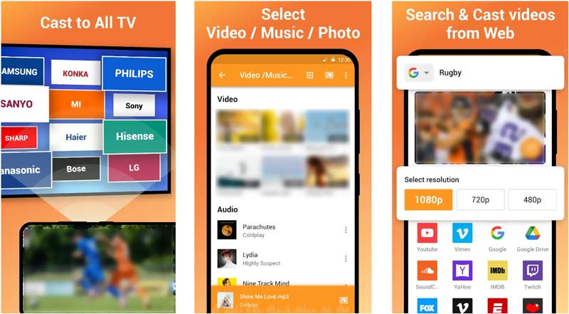 Transmitir para TV Airplay Android App