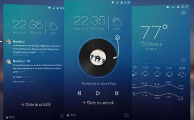 Aplicativos de tela de bloqueio do CM Locker para Android