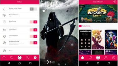 Bloquear aplicativos de tela de bloqueio mestre para Android