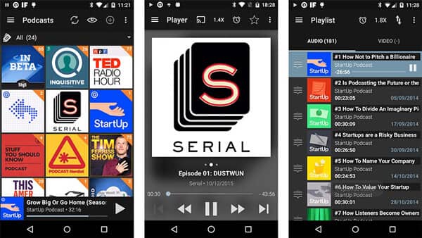 Viciado em podcast e rádio