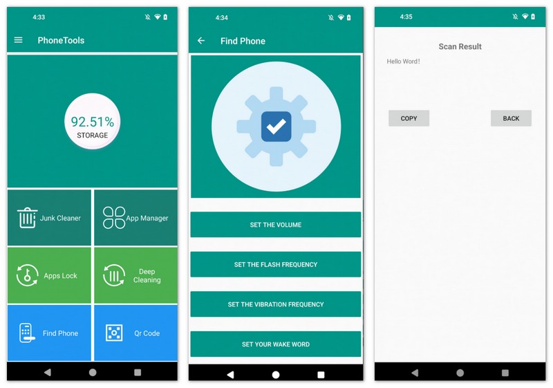 Interface Fonetools
