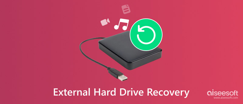 Recuperação de disco rígido externo