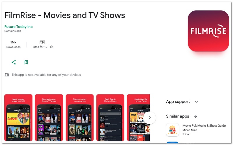 FilmRise Free Movie App