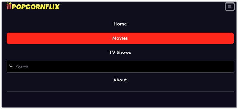 App de filmes grátis Popcornflix