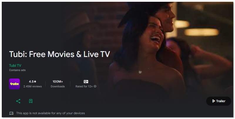 Tubi Free Movie App