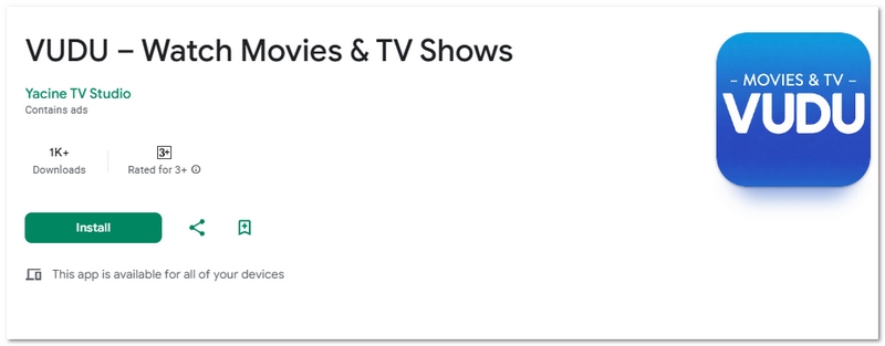 Vudu Free Movie App