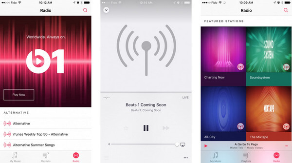 Aplicativo de rádio Beats 1