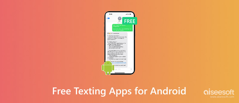 Aplicativos gratuitos de mensagens de texto Android