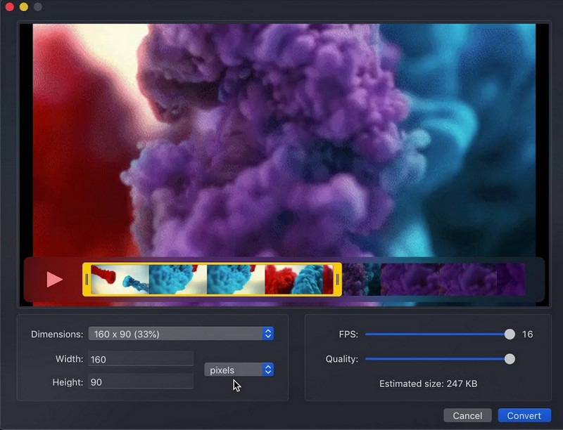 GIFski no Mac