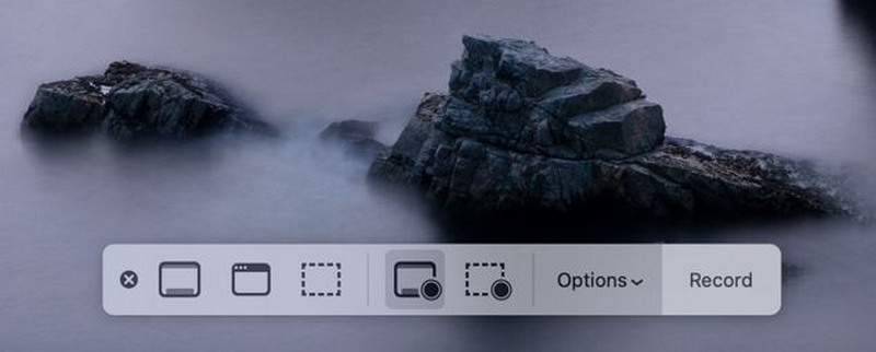 Gravação de capturas de tela no Mac