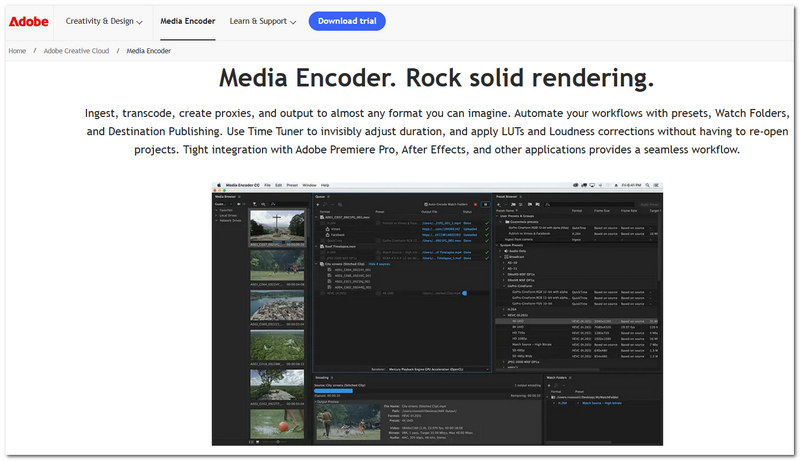 Conversor Adobe Media Encoder HDR para SDR