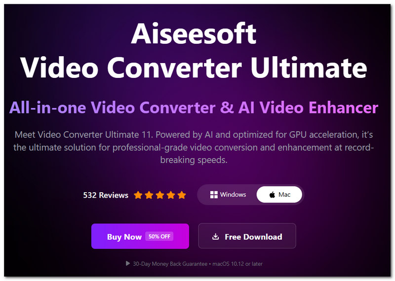 Conversor Aiseesoft HDR para SDR