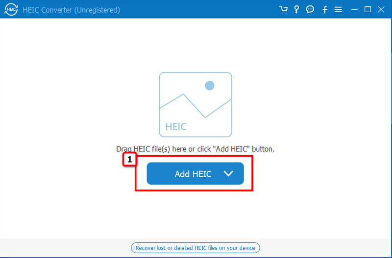 Adicionar HEIC para converter