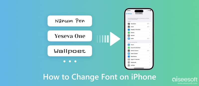 Como alterar a fonte no iPhone