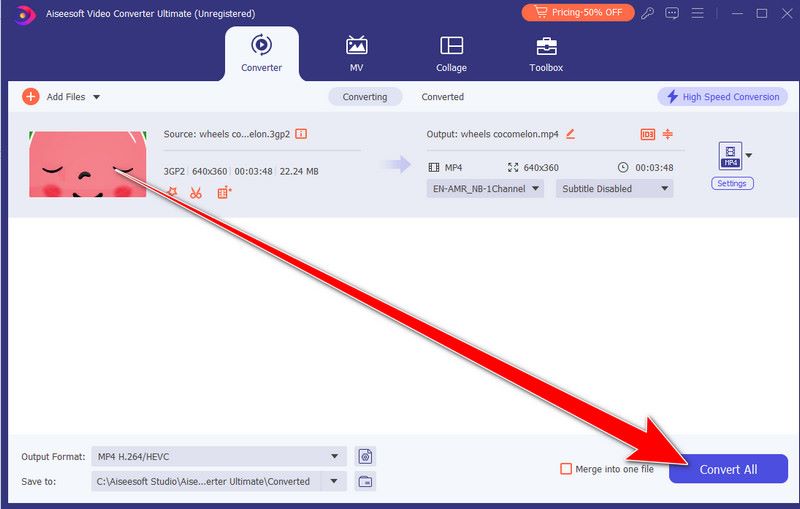 Converter todos os MP4