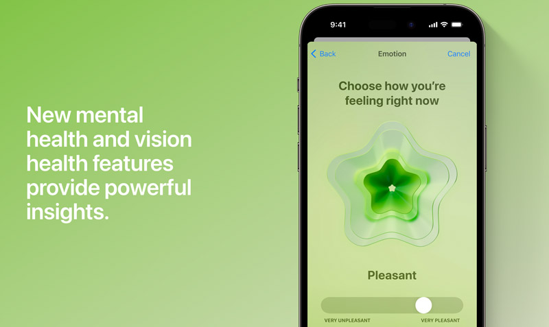 Novo aplicativo de saúde no iOS 18/17