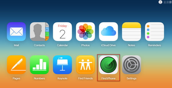 Visite iCloud.com