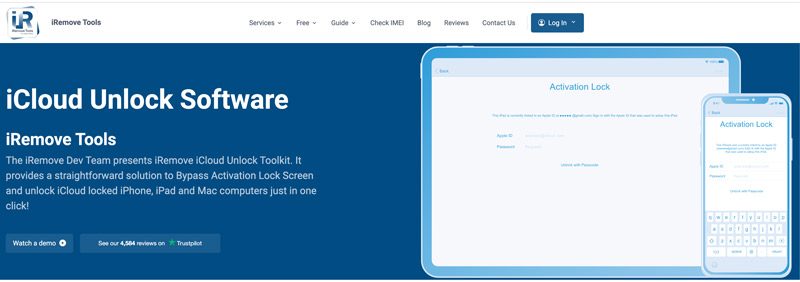 O que é o software de desbloqueio do iCloud iRemove Tools?