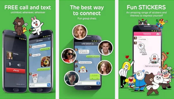 LINE Mensagens Móveis