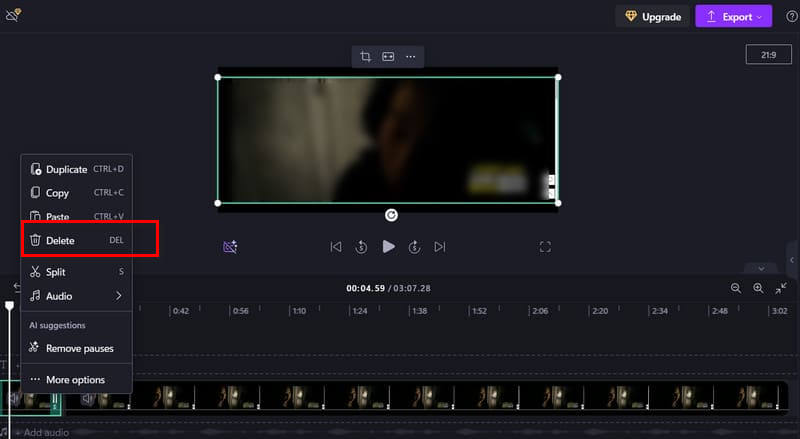 Clipchamp Trim Vídeo