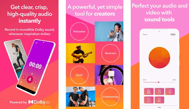 Dolby On App