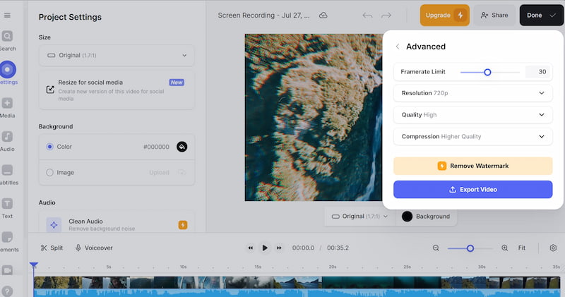 Editor online gratuito Veed
