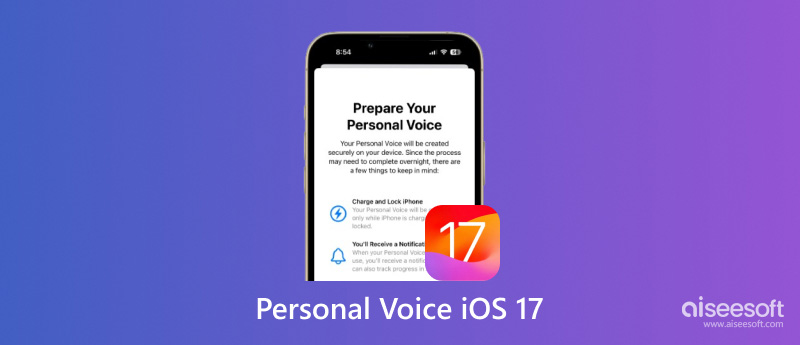Voz Pessoal iOS 17