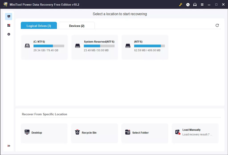 Minitool Power Data Recovery grátis