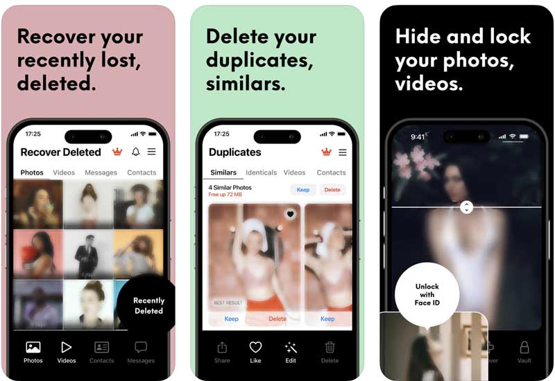 Aplicativo de recuperação de fotos para iPhone e iPad