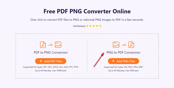 Adicionar Arquivos PNG