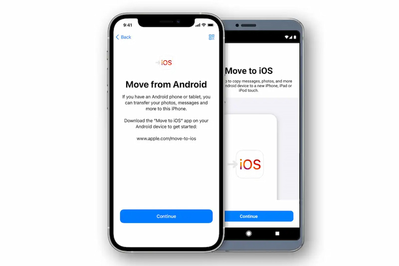 Migrar do Android para o iPhone VIA Migrar para o IOS