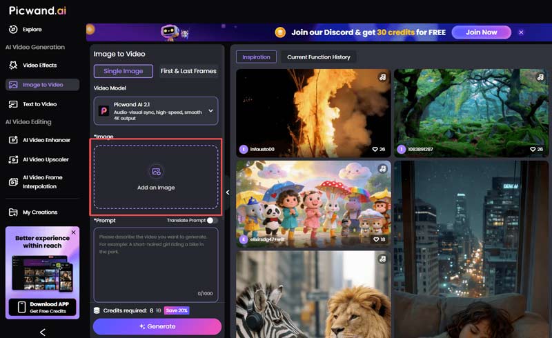 Adicionar uma imagem