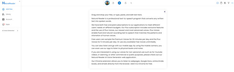 Speechify Alternativa NaturalReader
