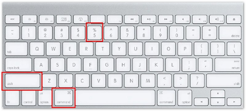 Acesse a ferramenta de captura de tela do Mac