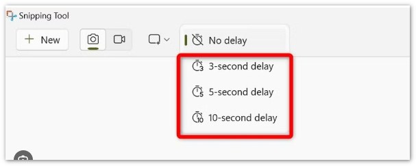 Configurar temporizador de captura de tela no Mac