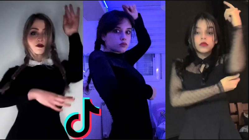 Dança de quarta-feira TikTok