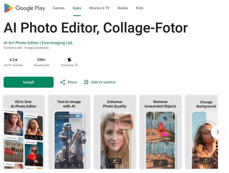 Fotor Ai Editor de Fotos