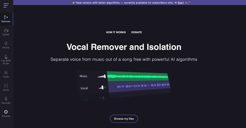 Isolamento Vocal Org