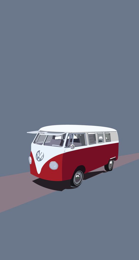 papel de parede de ônibus