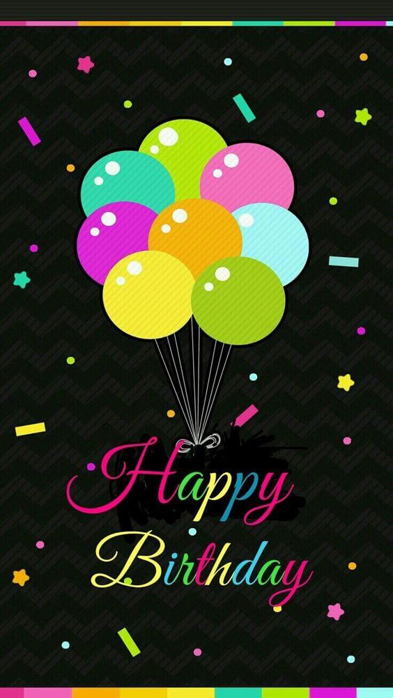 Feliz aniversário balão