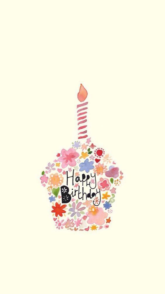 Vela de feliz aniversário