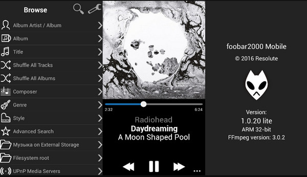 Foobar2000 Móvel