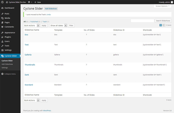 Ciclone Slider 2